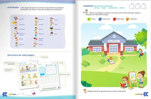 Matematicas Entretenidas Kinder Desde 5 Años / Sopena