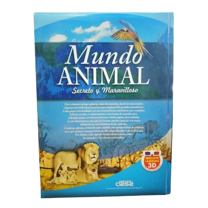 Mundo Animal Secreto Y Maravilloso (tapa Dura 3d) / Clasa