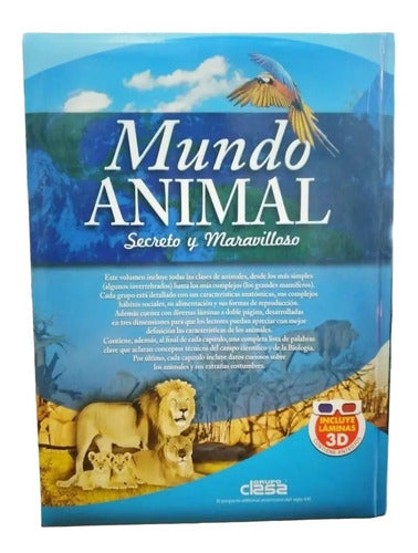 Mundo Animal Secreto Y Maravilloso (tapa Dura 3d) / Clasa