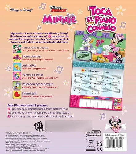Disney Minnie Toca El Piano Sonidos (tapa Dura) / Disney