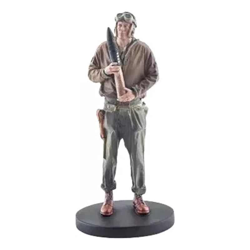 Soldado Esc Cabo Unidades Blindadas Ejercito Usa 1941. 6 Cm