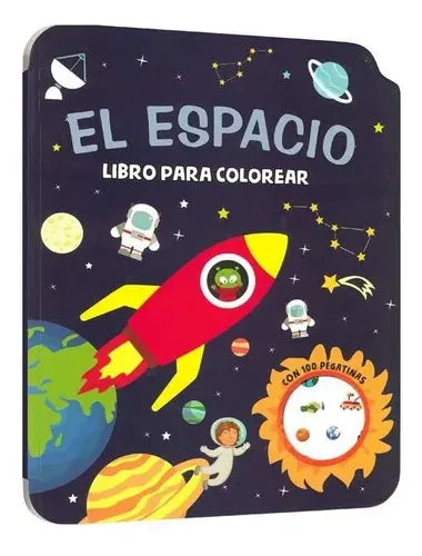 El Espacio Libro Para Colorear + Stickers / Lexus