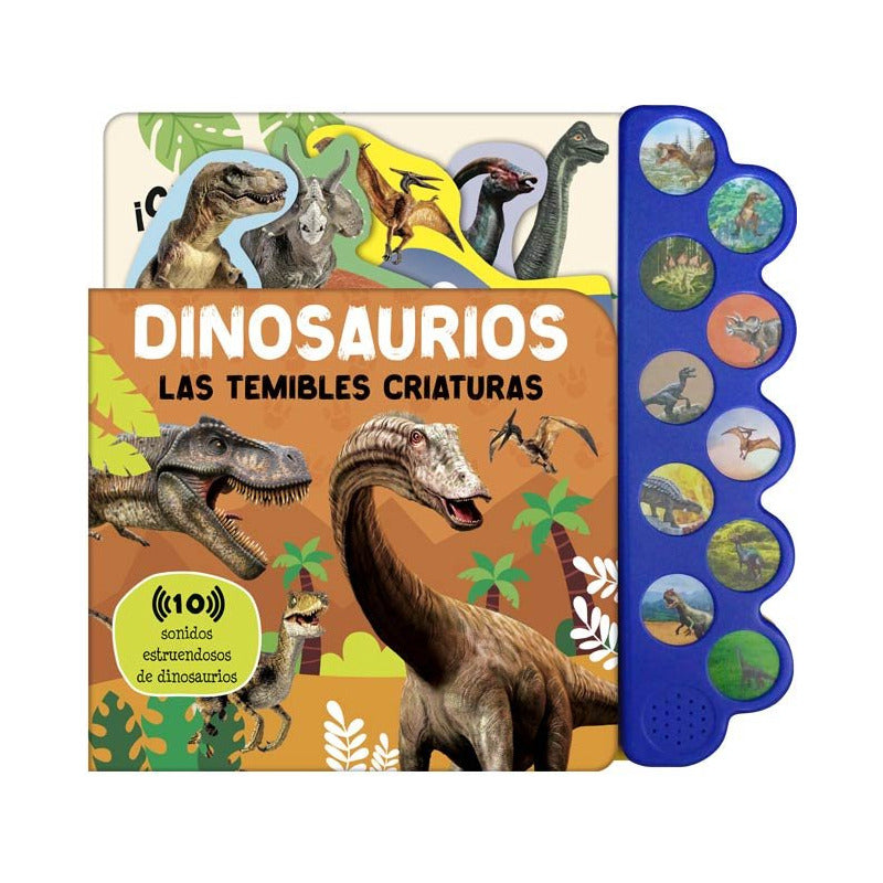 Dinosaurios Temibles Criaturas (libro Con Sonidos) / Lexus