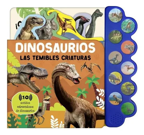 Dinosaurios Temibles Criaturas (libro Con Sonidos) / Lexus