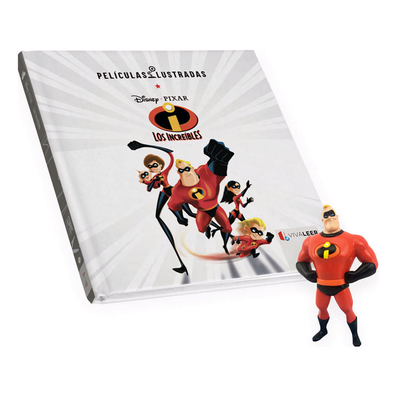 Set Libro Los Increíbles + Figura Mr. Increíble / Disney