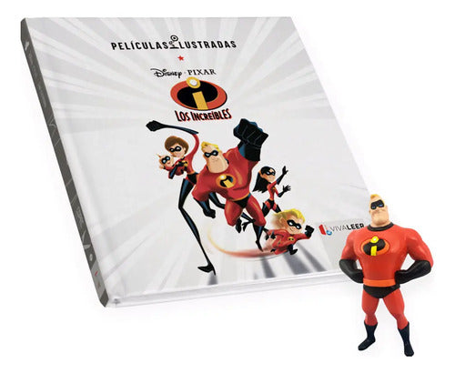 Set Libro Los Increíbles + Figura Mr. Increíble / Disney