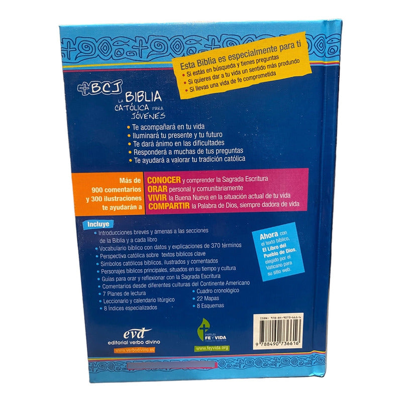 La Biblia Católica Para Jóvenes (tapa Dura) / Verbo Divino