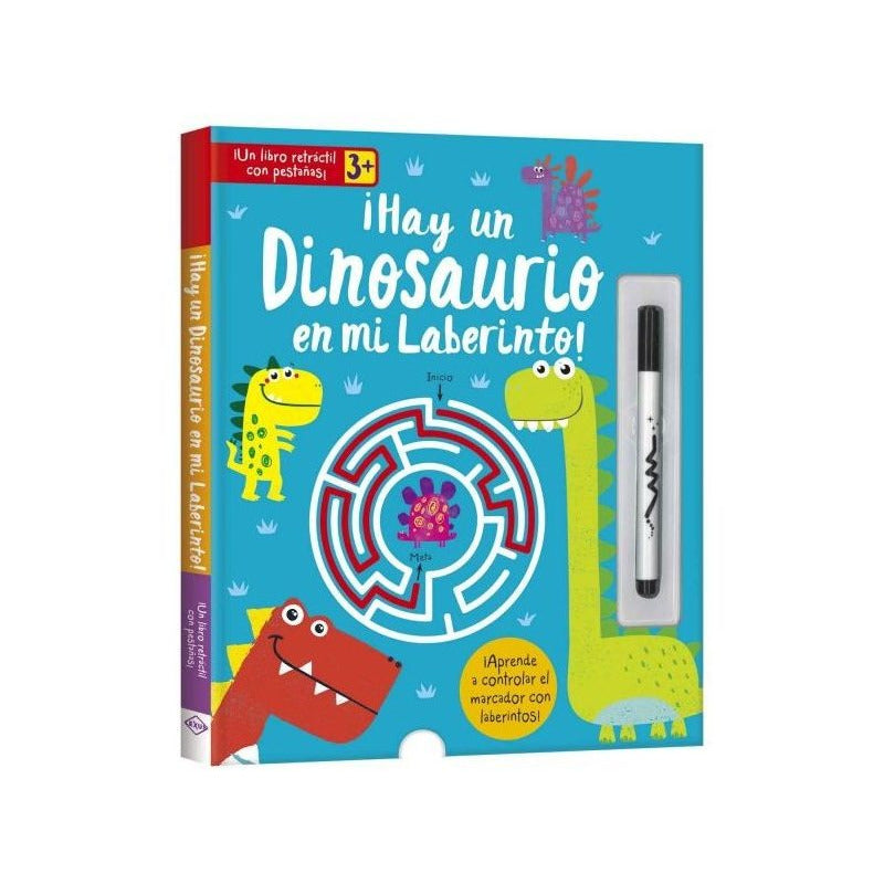 ¡hay Un Dinosaurio En Mi Laberinto + Plumón / Lexus