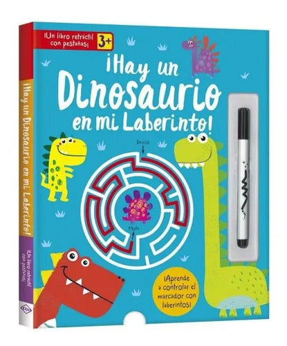 ¡hay Un Dinosaurio En Mi Laberinto + Plumón / Lexus