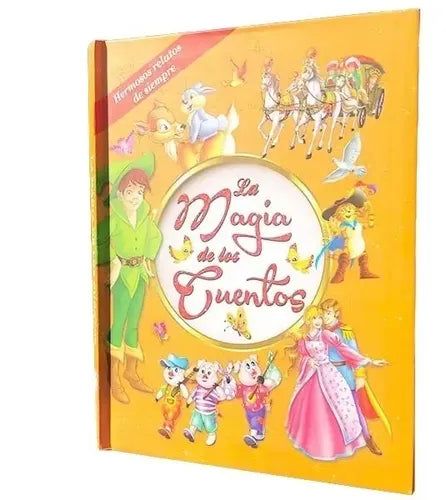 La Magia De Los Cuentos (tapa Dura Naranjo) Hermosos Relatos
