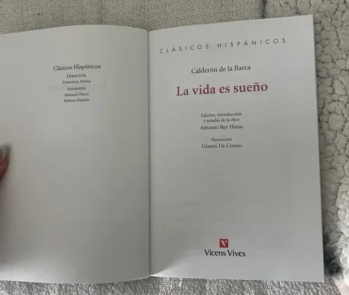 La Vida Es Sueño / Calderon De La Barca