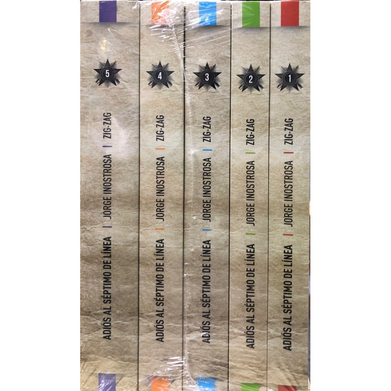 Adios Al Septimo De Linea (5 Tomos) / Jorge Inostrosa