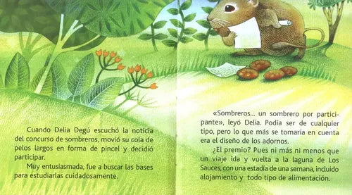 Delia Degu Y Su Sombrero / Cecilia Beuchat