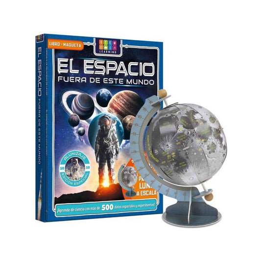 El Espacio Fuera De Este Mundo Libro + Maqueta Luna / Lexus