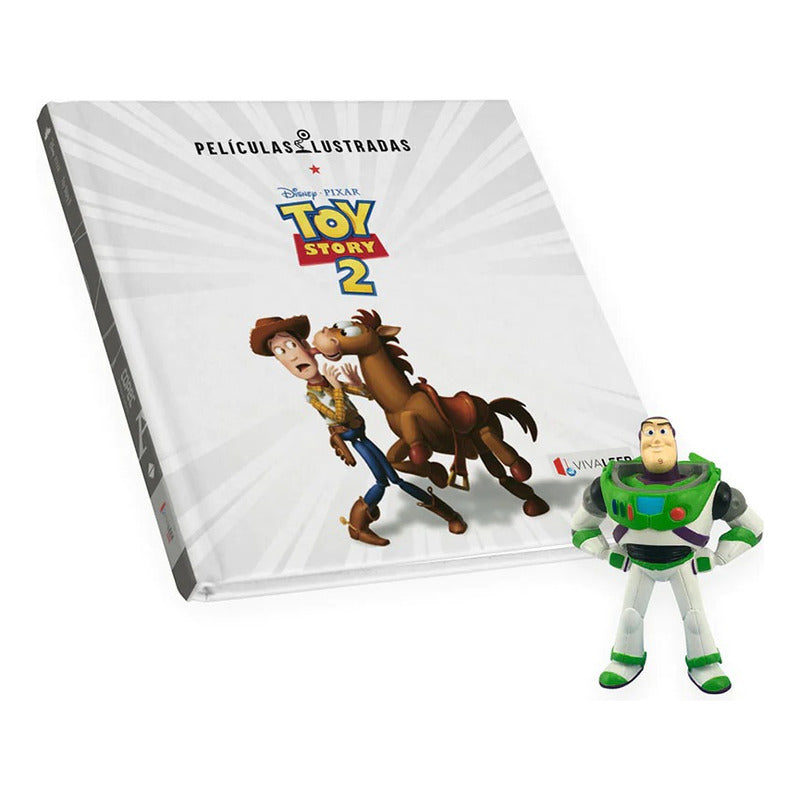 Set Libro Toy Story 2 + Figura Buzz / Disney Pixar