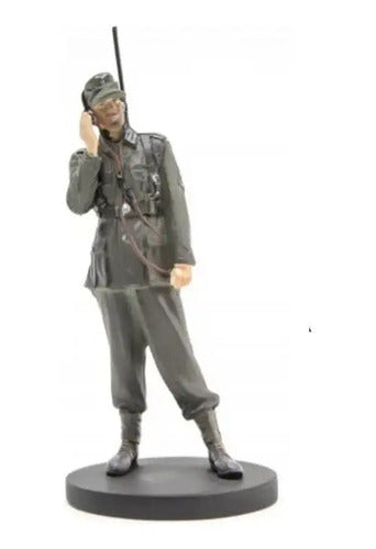 Soldado Esc Operador Radio Alemán Frente Ocidental 1940 6 Cm