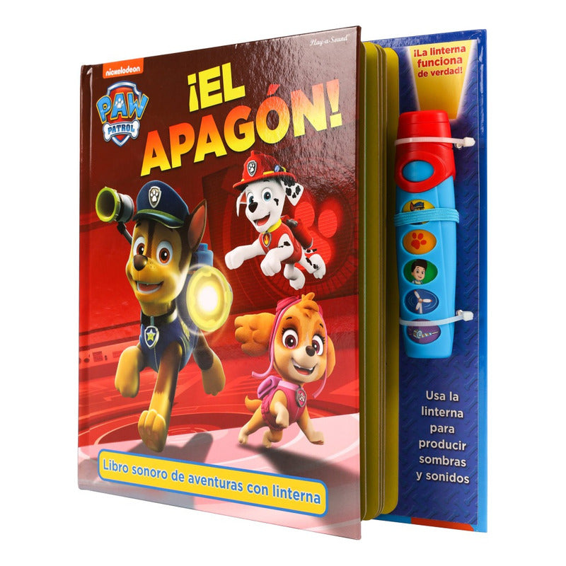 Paw Patrol El Apagon Libro Sonoro Con Linterna / Nickelodeon