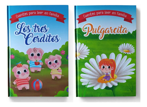 Cuentos 2 En 1 Los Tres Cerditos & Pulgarcita (tapa Dura)