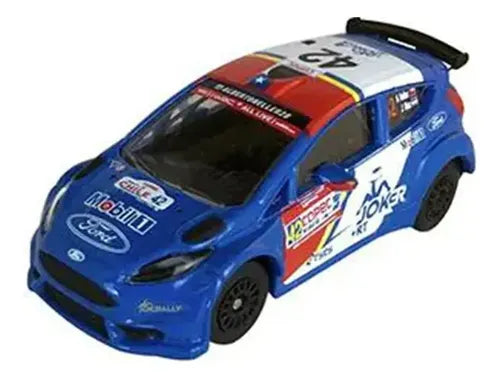 Autos Coleccion Rally Mobil - Ford Fiesta Wrc Escala 1:55