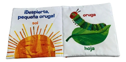 La Pequeña Oruga Glotona (tela, Sensorial) / Eric Cale