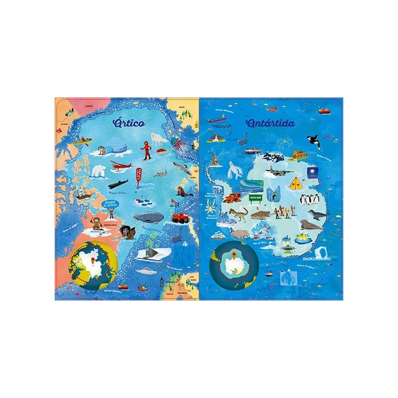 Atlas Puzzle Del Mundo / Varios Autores