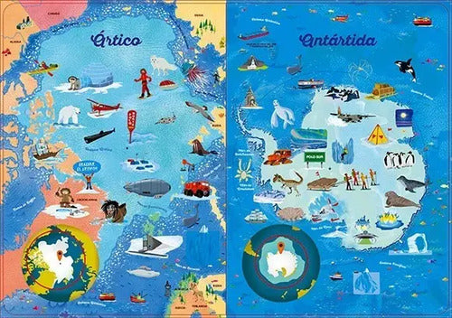 Atlas Puzzle Del Mundo / Varios Autores
