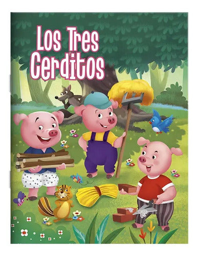Los Tres Cerditos Rompecabezas De Cartón / Lexus