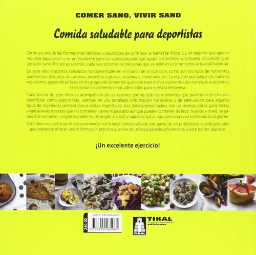 Recetas Sencillas Y Nutritivas Para Runners (t.dura) / Lexus