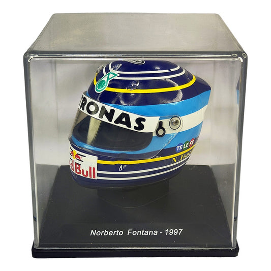Casco Formula 1 Norberto Fontana Sauber F1 1997 Spark 1:5