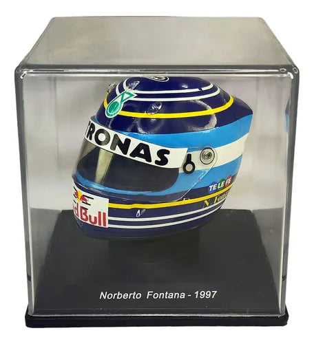 Casco Formula 1 Norberto Fontana Sauber F1 1997 Spark 1:5