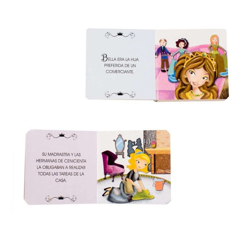 Princesas 6 Libritos Acartonados Cofre Imantado / Lexus