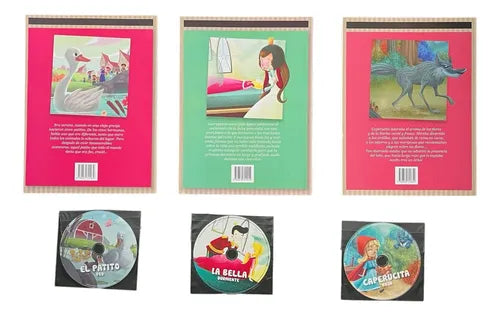 Pack Clasicos Infantiles 3 Tomos + Cd