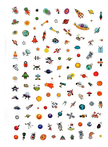 El Espacio Libro Para Colorear + Stickers / Lexus