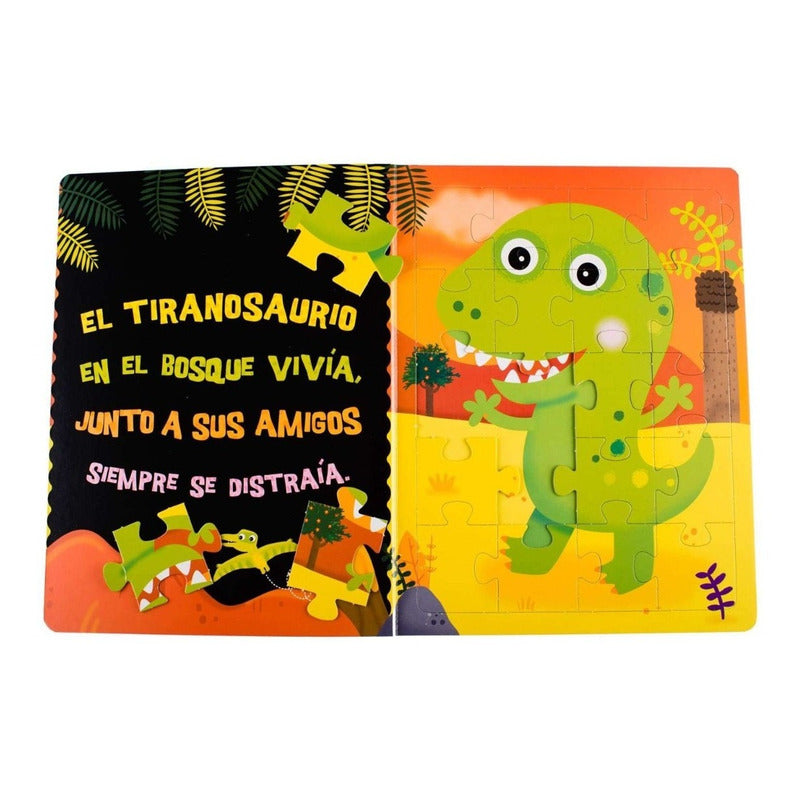 Tiranosaurio Rompecabezas De Cartón / Lexus