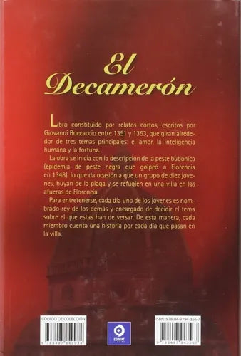 El Decameron (tapa Dura) / Giovanni Boccaccio