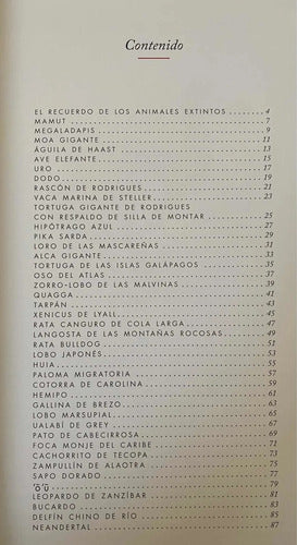 Atlas De Animales Extintos (tapa Dura) / Lexus