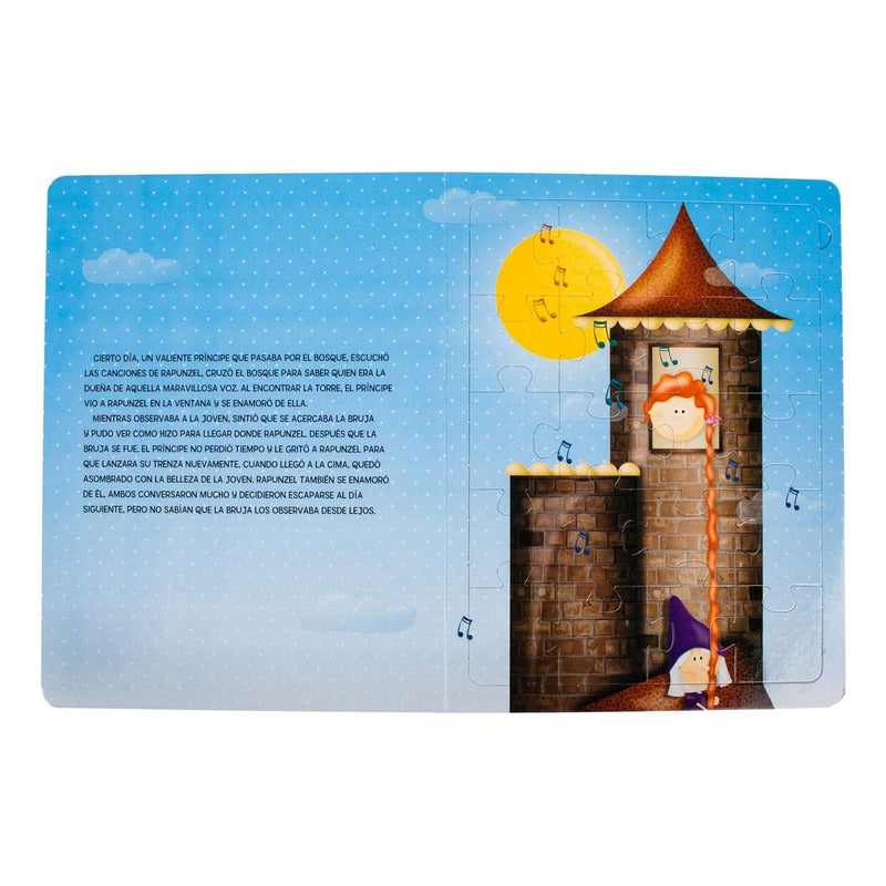 Rapunzel Rompecabezas De Cartón / Lexus