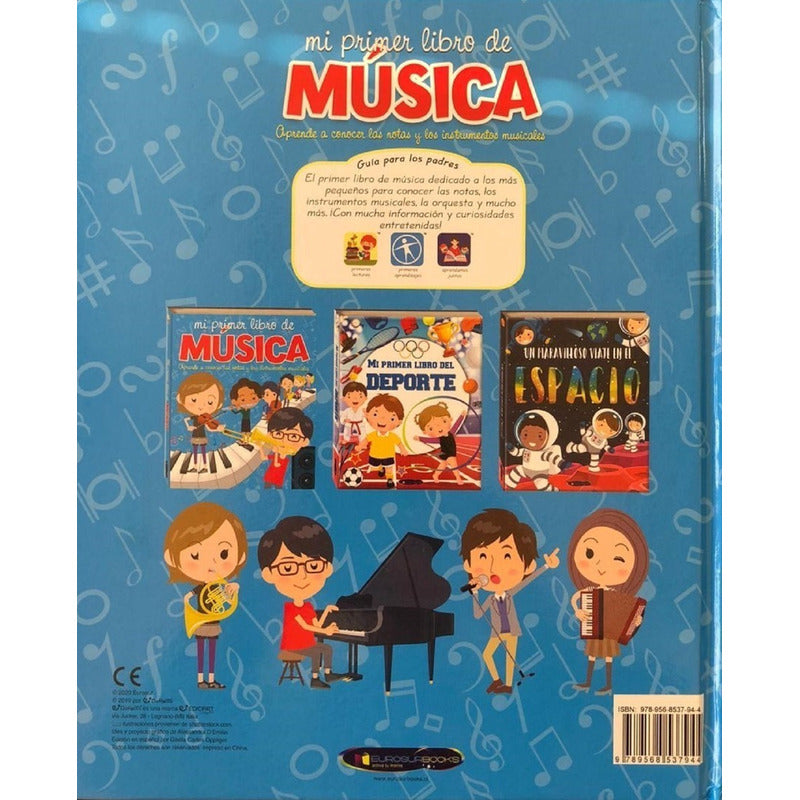Mi Primer Libro De Musica (tapa Dura)