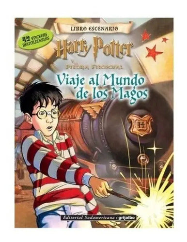 Harry Viaje Al Mundo De Los Magos Libro Escenario Stickers