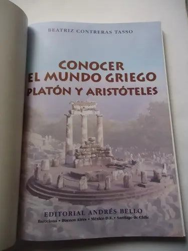 Conocer El Mundo Griego Platon Y Aristoteles / Contreras