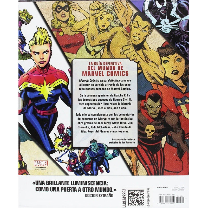 Dk Marvel Cronica Visual Definitiva Actualizada Y Ampliada