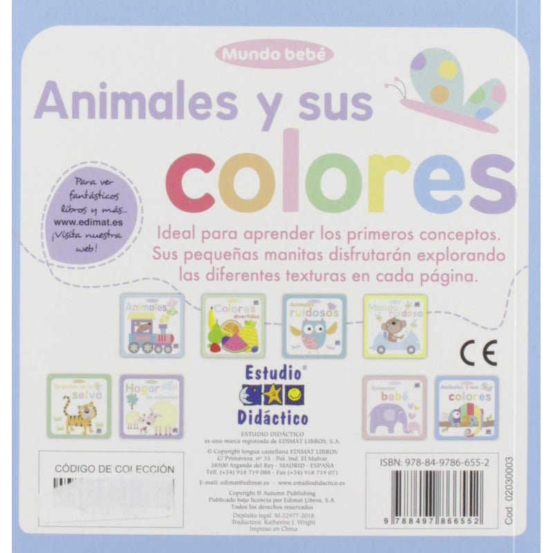 Animales Y Sus Colores (tapa Dura) / Mundo Bebé