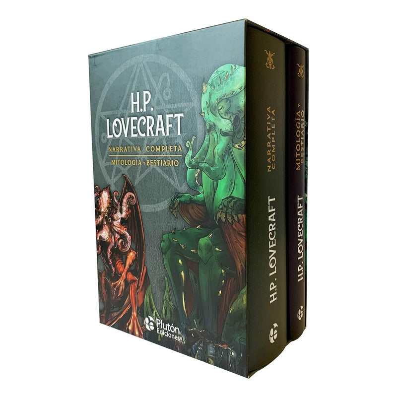 Pack Mitología Y Bestiario (2 Tomos Tapa Dura) / Lovecraft
