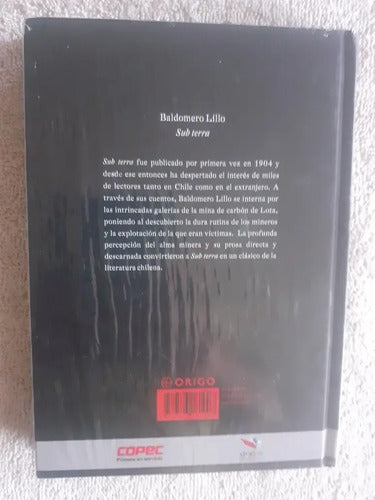 Subterra (tapa Dura) / Baldomero Lillo