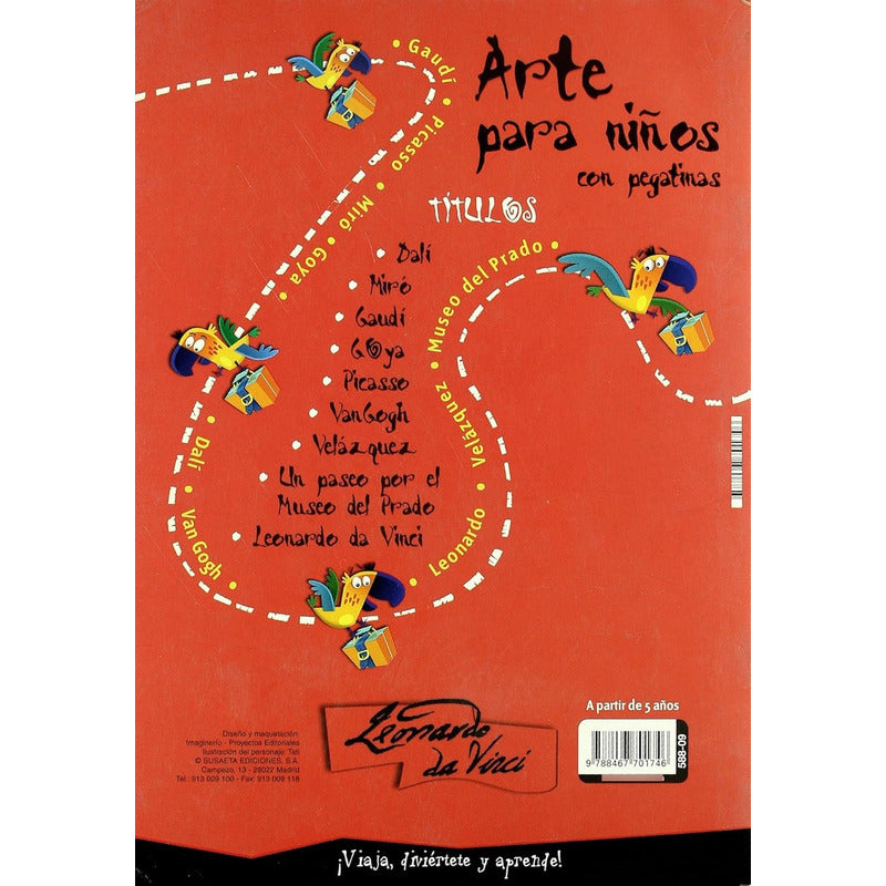 Leonardo Da Vinci (arte Para Niños) / Susaeta