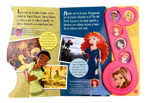 Canciones De Princesas En El Mundo (con Sonidos) / Disney