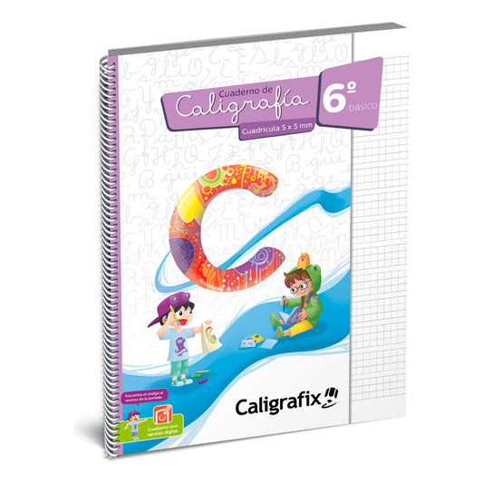 Caligrafia Cuadricula 6 Básico 5 Mm / Caligrafix