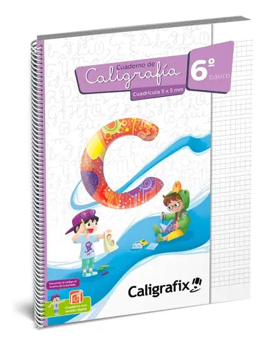 Caligrafia Cuadricula 6 Básico 5 Mm / Caligrafix