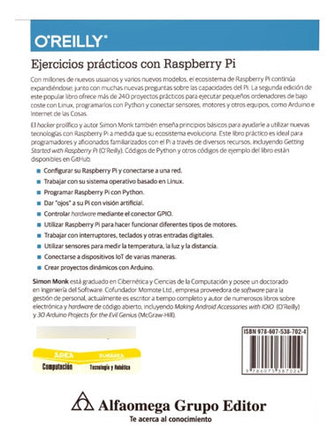 Ejercicios Practicos Con Raspberry Pl / Simon Monk