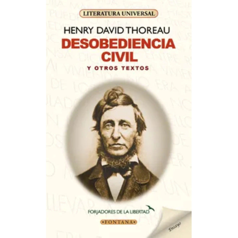 Desobediencia Civil Y Otros Textos / Henry David Thoreau